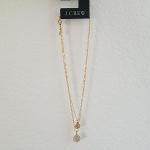 J. Crew layered necklace